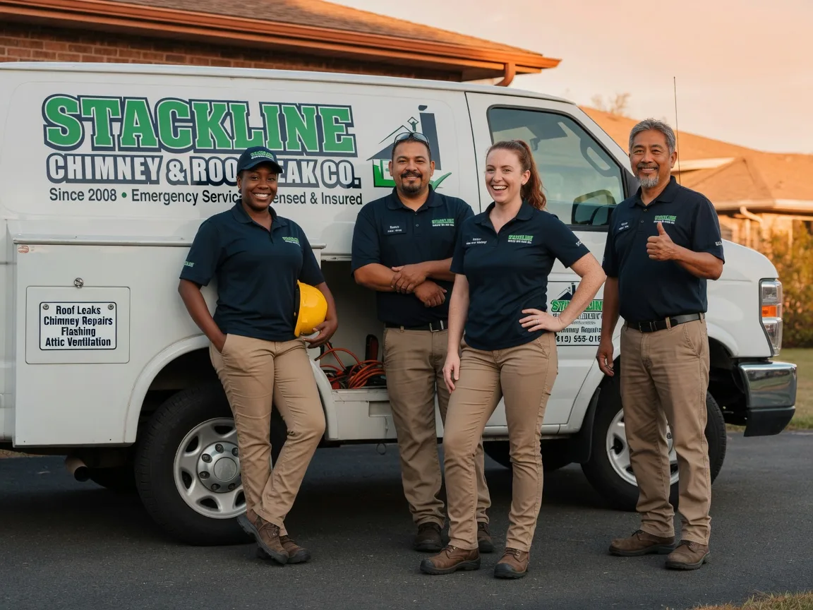Chimney flashing repair company in Goetzville, MI